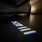 BMW M3 LOGO PROJECTOT LIGHTS Nr.24 (Menge 1 = 1 Sets/2 Türleuchten)