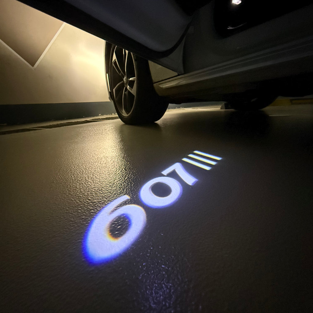 BMW M3 LOGO PROJECTOT LIGHTS Nr.24 (quantità 1 = 1 set/2 luci porta)