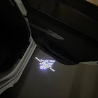 ÉCLAIRAGE DE PROJECTEUR BMW M3 LOGO Nr.24 (quantité 1 = 1 jeux / 2 feux de porte)