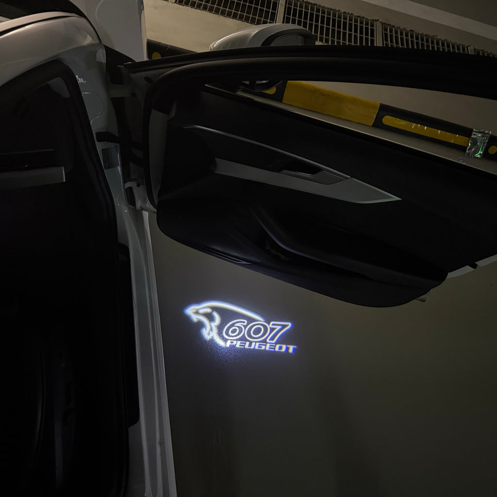 LUCES DE PROYECTOR DEL LOGOTIPO BMW M3 Nr.24 (cantidad 1 = 1 juegos / 2 luces de puerta)