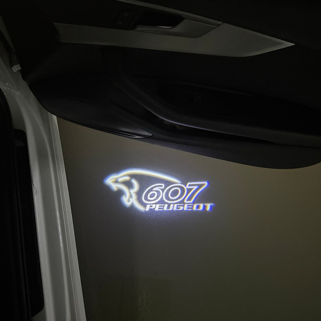 LUCES DE PROYECTOR DEL LOGOTIPO BMW M3 Nr.24 (cantidad 1 = 1 juegos / 2 luces de puerta)