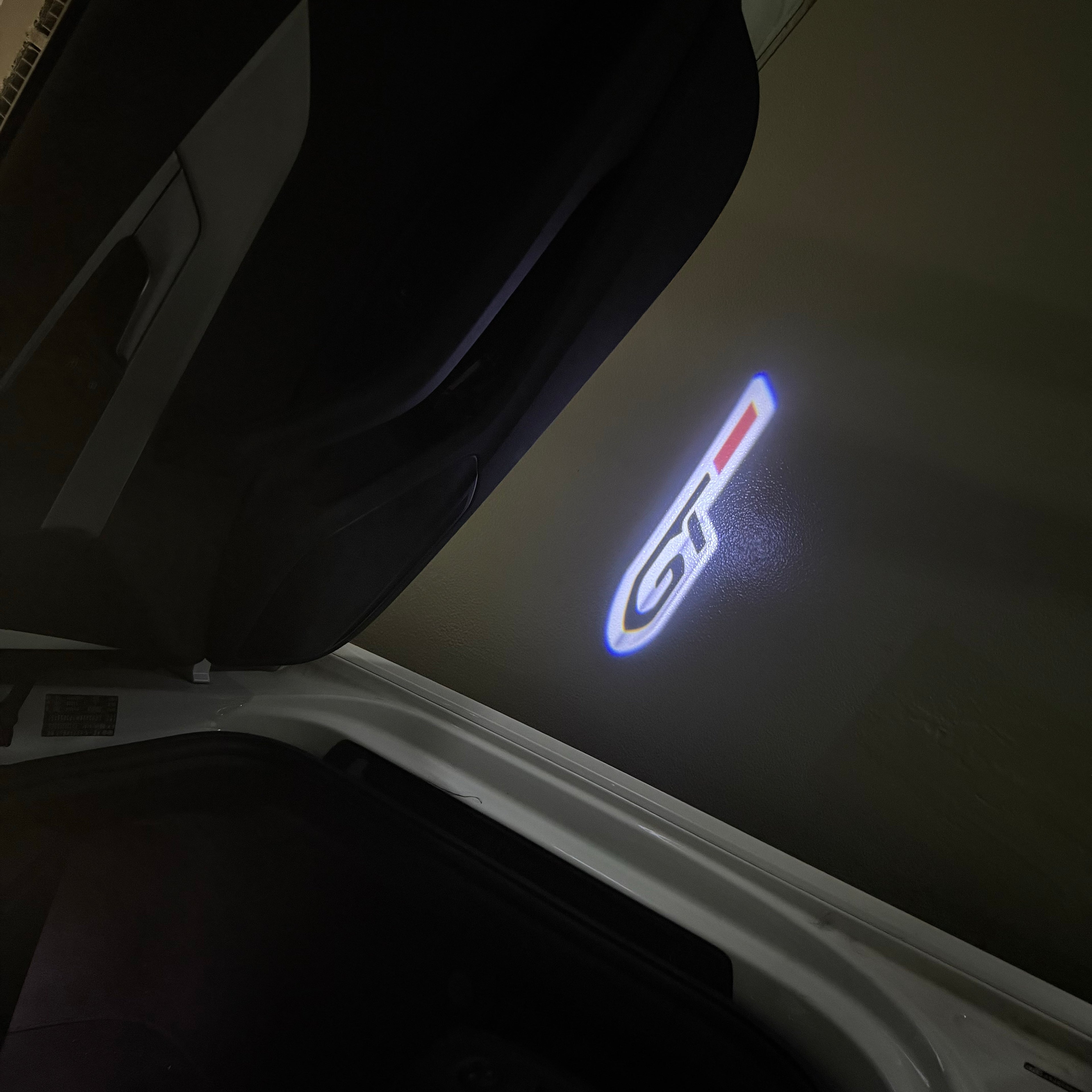 BMW M3 LOGO PROJECTOT LIGHTS Nr.24 (Menge 1 = 1 Sets/2 Türleuchten)