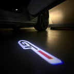 LUCES DE PROYECTOR DEL LOGOTIPO BMW M3 Nr.24 (cantidad 1 = 1 juegos / 2 luces de puerta)