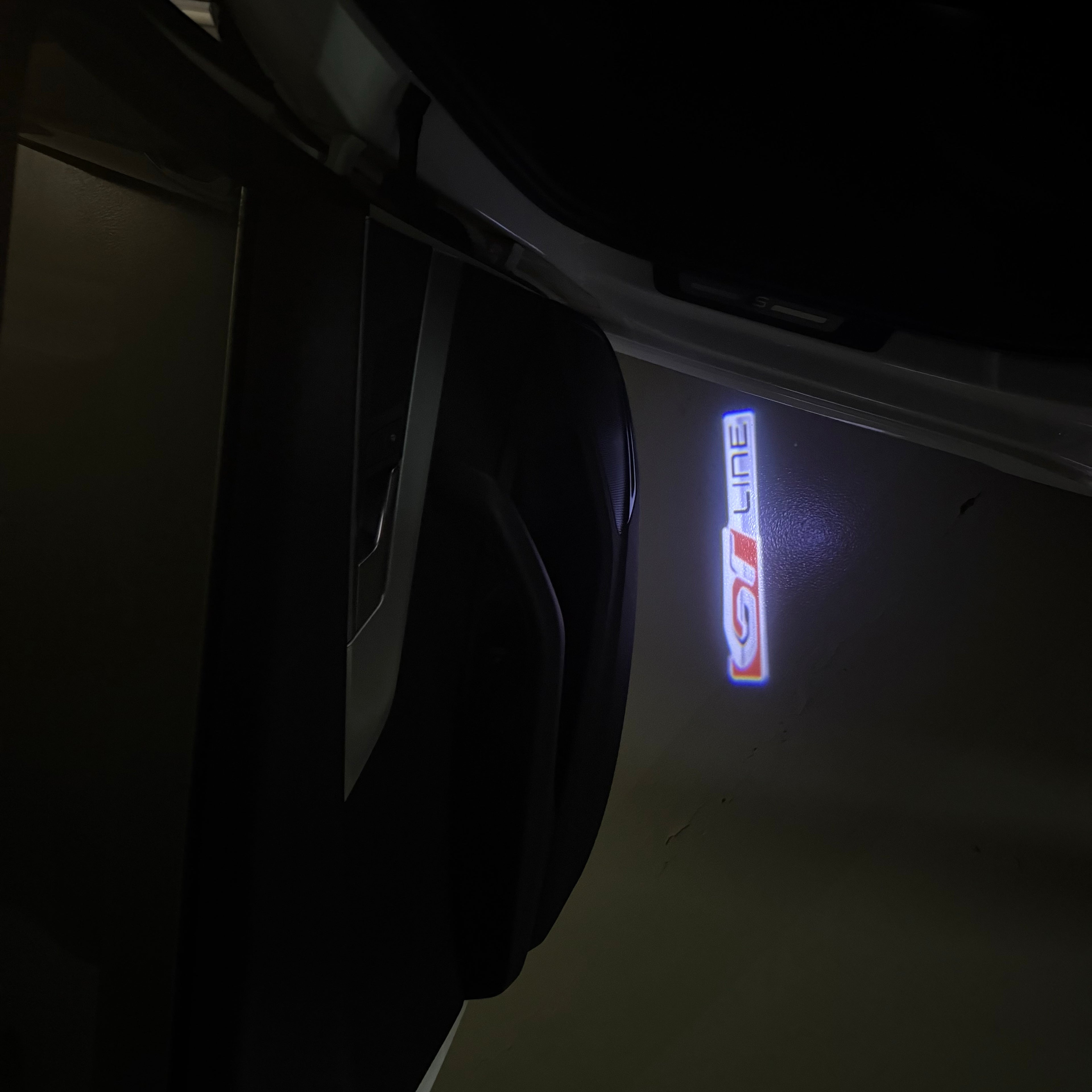 BMW M3 LOGO PROJECTOT LIGHTS Nr.24 (Menge 1 = 1 Sets/2 Türleuchten)