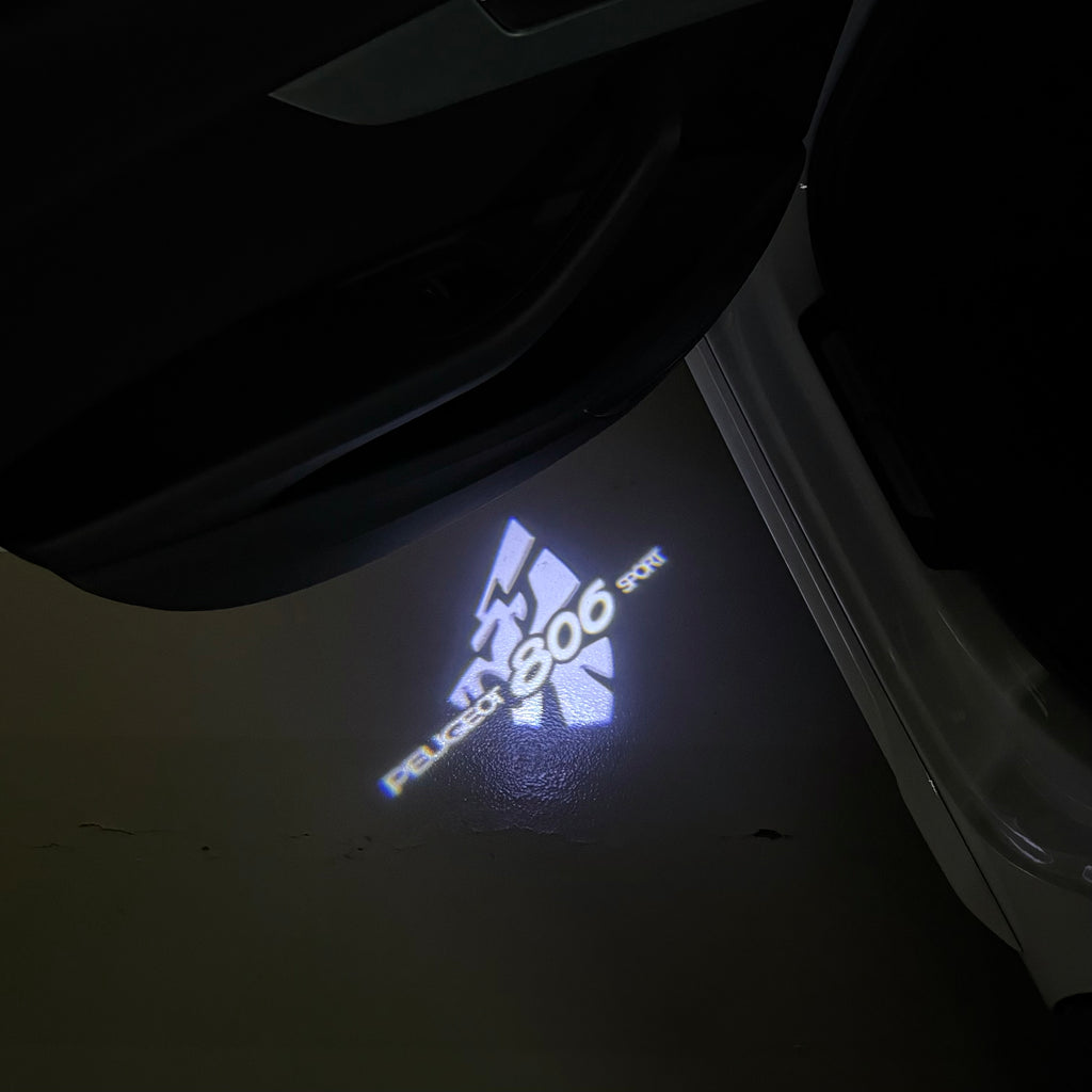 BMW M3 LOGO PROJECTOT LIGHTS Nr.24 (Menge 1 = 1 Sets/2 Türleuchten)