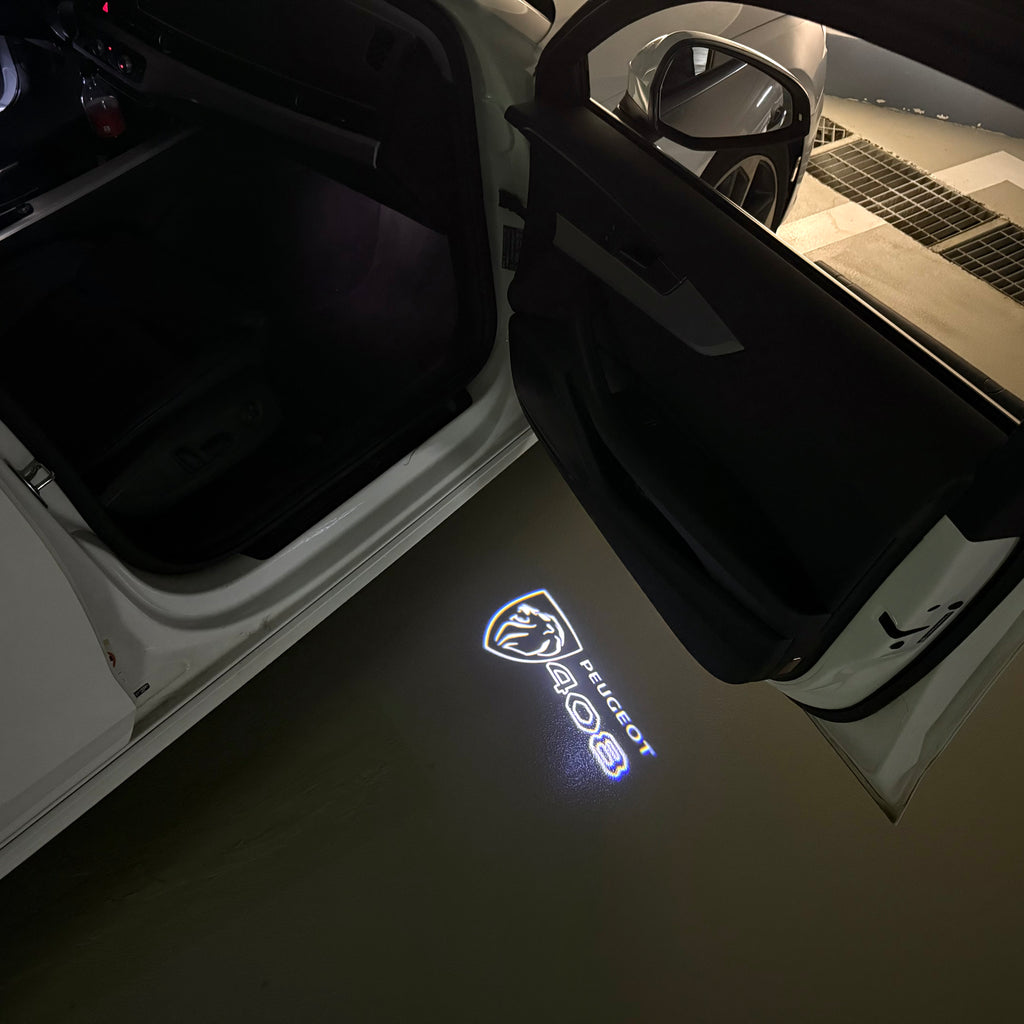 LUCES DE PROYECTOR DEL LOGOTIPO BMW M3 Nr.24 (cantidad 1 = 1 juegos / 2 luces de puerta)