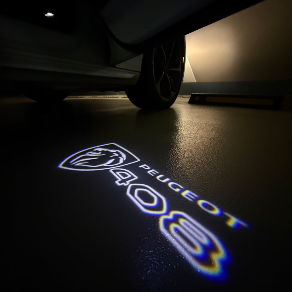 LUCES DE PROYECTOR DEL LOGOTIPO BMW M3 Nr.24 (cantidad 1 = 1 juegos / 2 luces de puerta)