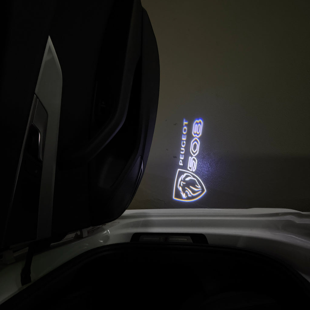 LUCES DE PROYECTOR DEL LOGOTIPO BMW M3 Nr.24 (cantidad 1 = 1 juegos / 2 luces de puerta)