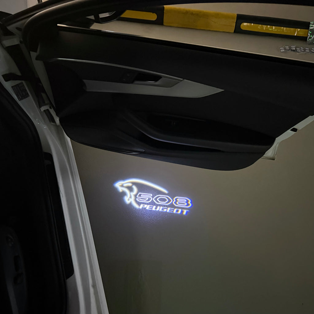 LUCES DE PROYECTOR DEL LOGOTIPO BMW M3 Nr.24 (cantidad 1 = 1 juegos / 2 luces de puerta)