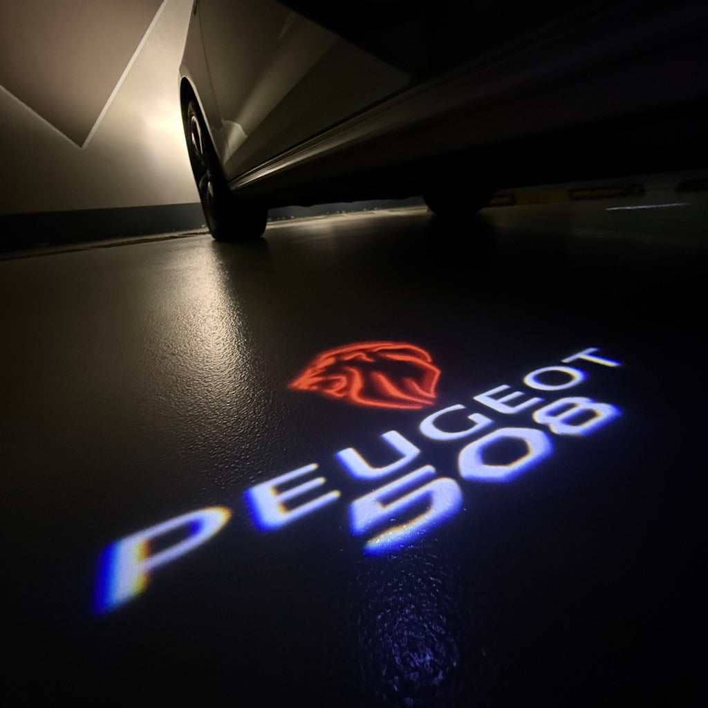 ÉCLAIRAGE DE PROJECTEUR BMW M3 LOGO Nr.24 (quantité 1 = 1 jeux / 2 feux de porte)