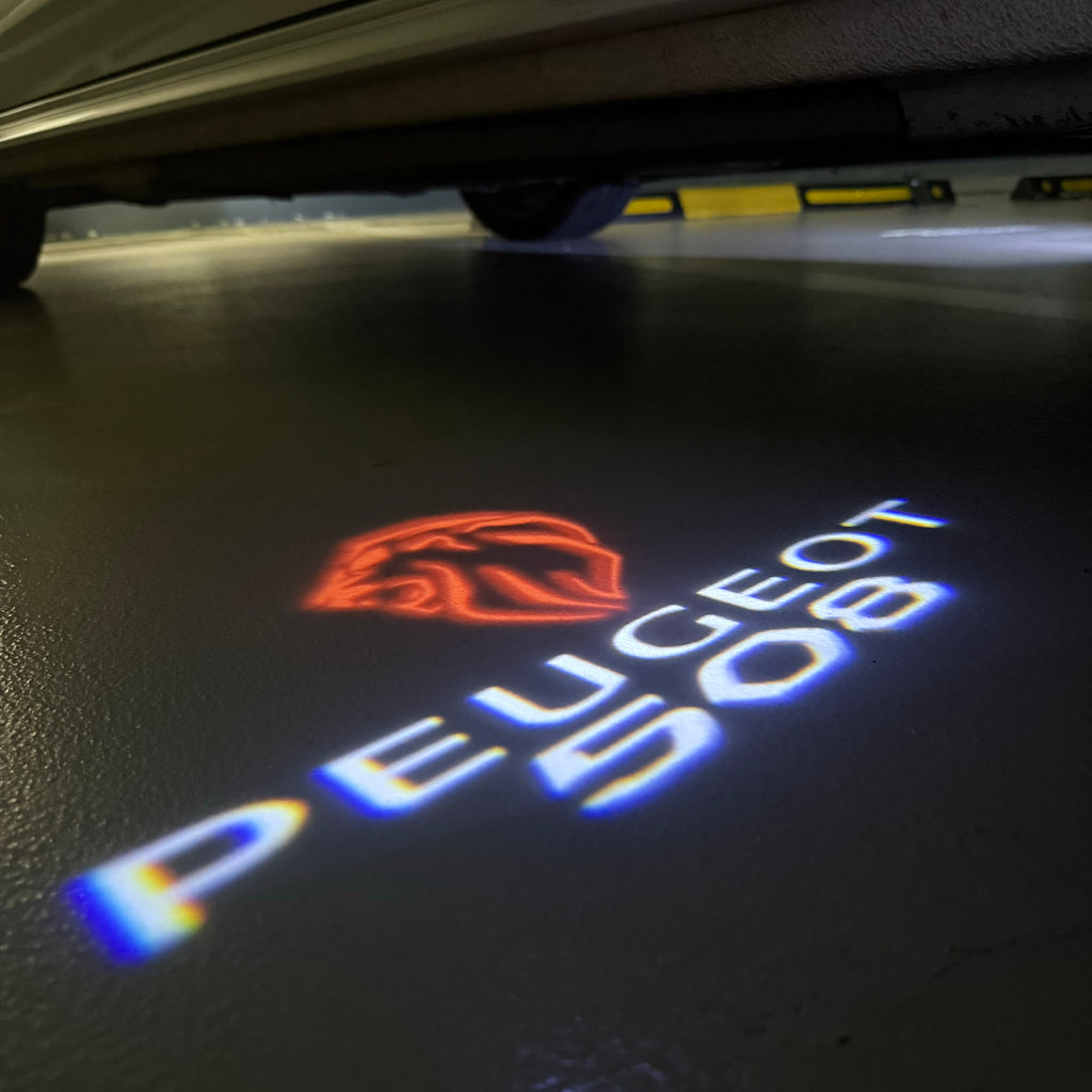 ÉCLAIRAGE DE PROJECTEUR BMW M3 LOGO Nr.24 (quantité 1 = 1 jeux / 2 feux de porte)