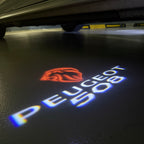 ÉCLAIRAGE DE PROJECTEUR BMW M3 LOGO Nr.24 (quantité 1 = 1 jeux / 2 feux de porte)