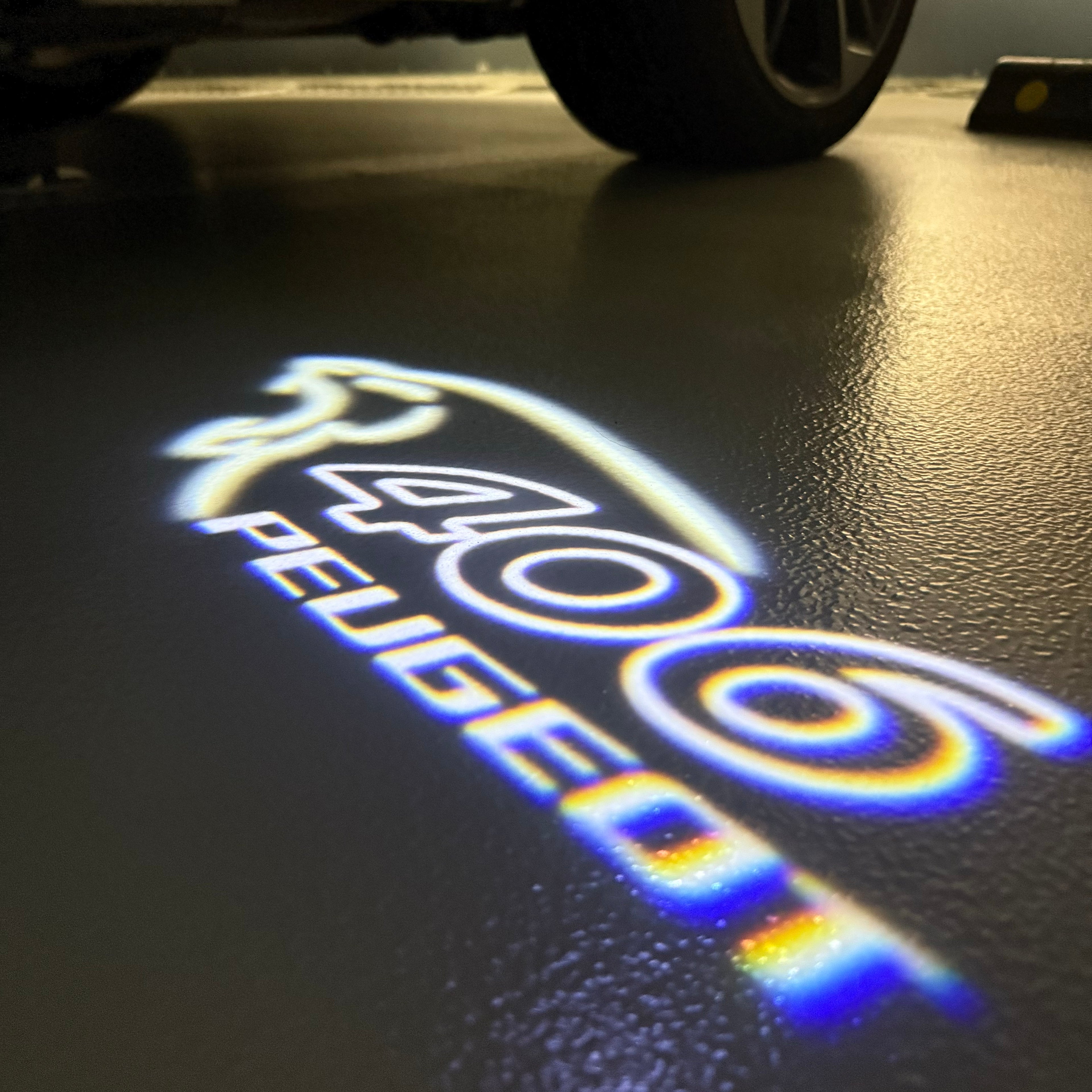 BMW M3 LOGO PROJECTOT LIGHTS Nr.24 (Menge 1 = 1 Sets/2 Türleuchten)