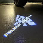 LUCES DE PROYECTOR DEL LOGOTIPO BMW M3 Nr.24 (cantidad 1 = 1 juegos / 2 luces de puerta)