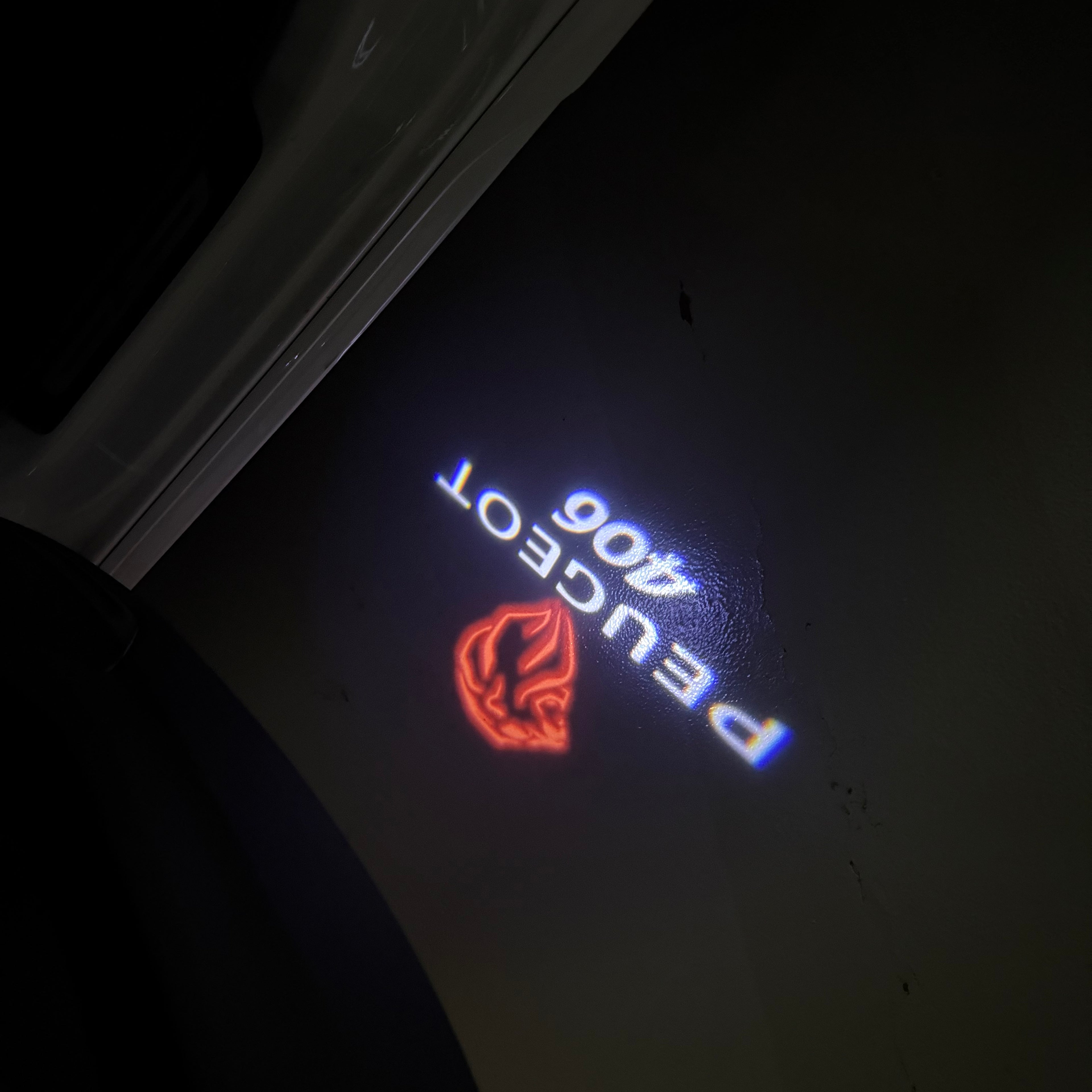 BMW M3 LOGO PROJECTOT LIGHTS Nr.24 (Menge 1 = 1 Sets/2 Türleuchten)