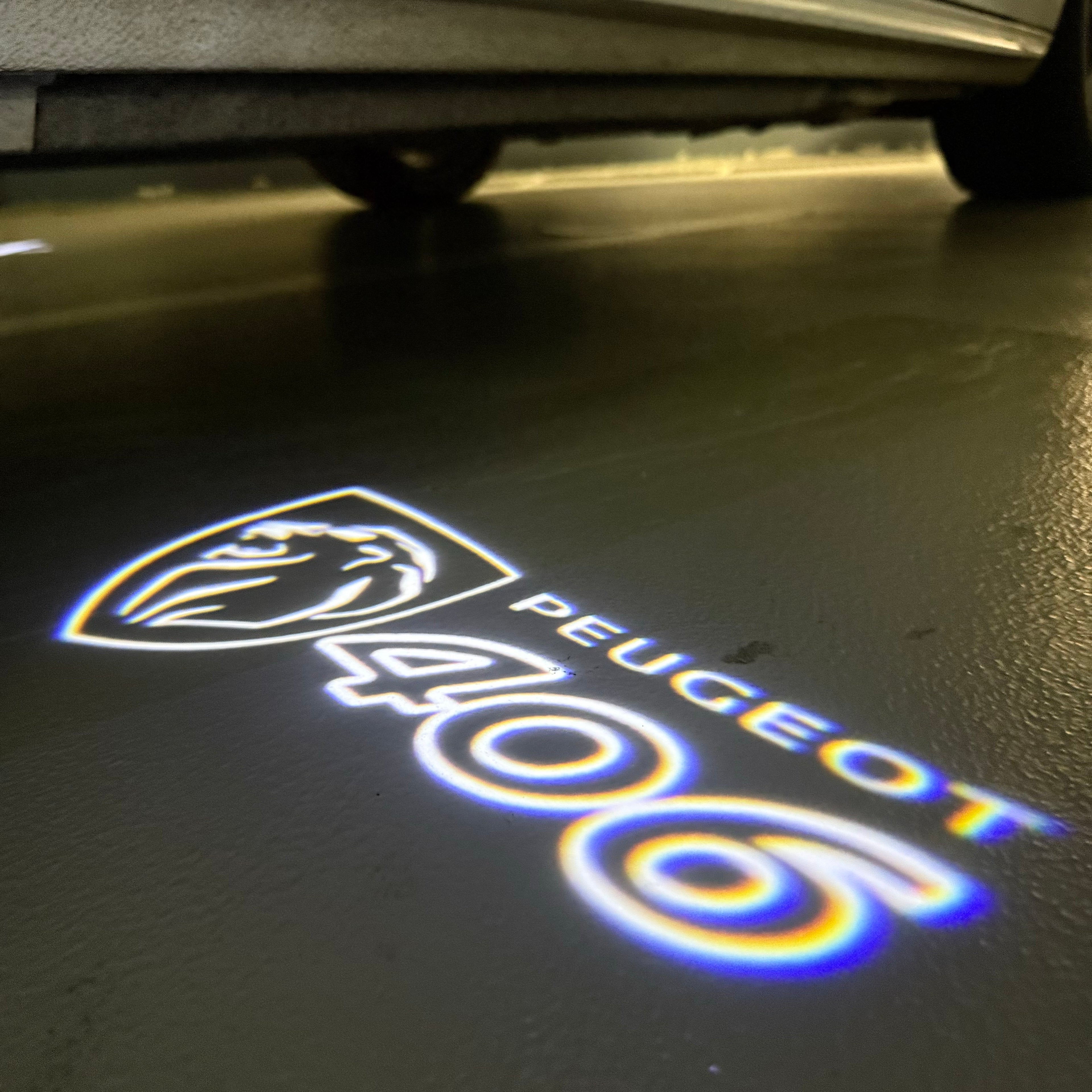 BMW M3 LOGO PROJECTOT LIGHTS Nr.24 (Menge 1 = 1 Sets/2 Türleuchten)