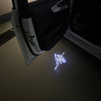 LUCES DE PROYECTOR DEL LOGOTIPO BMW M3 Nr.24 (cantidad 1 = 1 juegos / 2 luces de puerta)