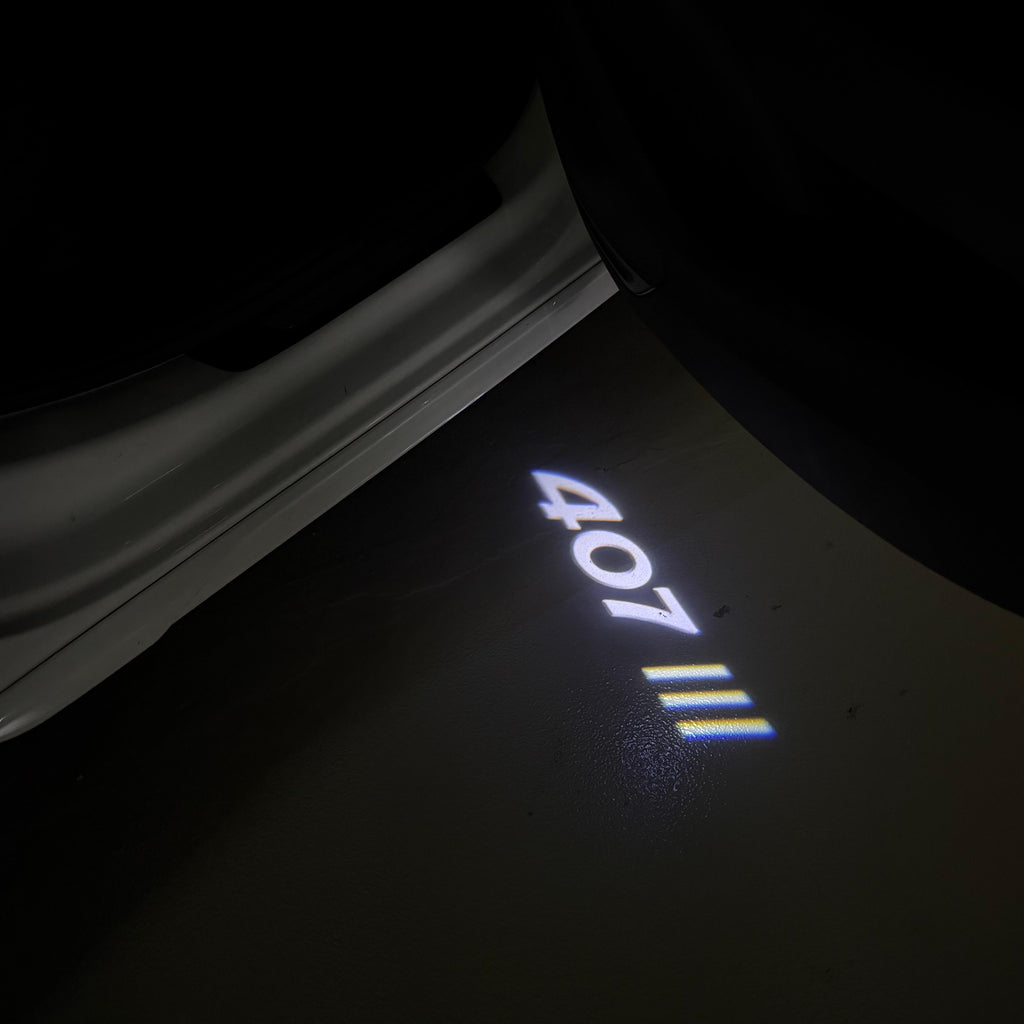BMW M3 LOGO PROJECTOT LIGHTS Nr.24 (quantità 1 = 1 set/2 luci porta)