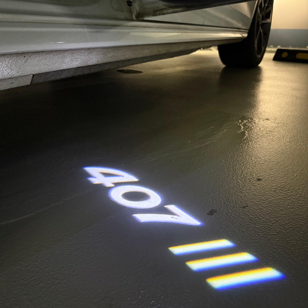 BMW M3 LOGO PROJECTOT LIGHTS Nr.24 (quantità 1 = 1 set/2 luci porta)