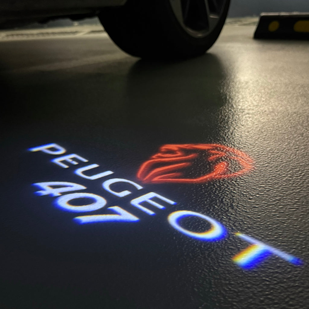 LUCES DE PROYECTOR DEL LOGOTIPO BMW M3 Nr.24 (cantidad 1 = 1 juegos / 2 luces de puerta)