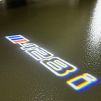 ÉCLAIRAGE DE PROJECTEUR BMW M3 LOGO Nr.24 (quantité 1 = 1 jeux / 2 feux de porte)