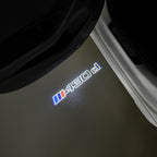 LUCES DE PROYECTOR DEL LOGOTIPO BMW M3 Nr.24 (cantidad 1 = 1 juegos / 2 luces de puerta)