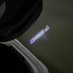 ÉCLAIRAGE DE PROJECTEUR BMW M3 LOGO Nr.24 (quantité 1 = 1 jeux / 2 feux de porte)