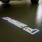 ÉCLAIRAGE DE PROJECTEUR BMW M3 LOGO Nr.24 (quantité 1 = 1 jeux / 2 feux de porte)