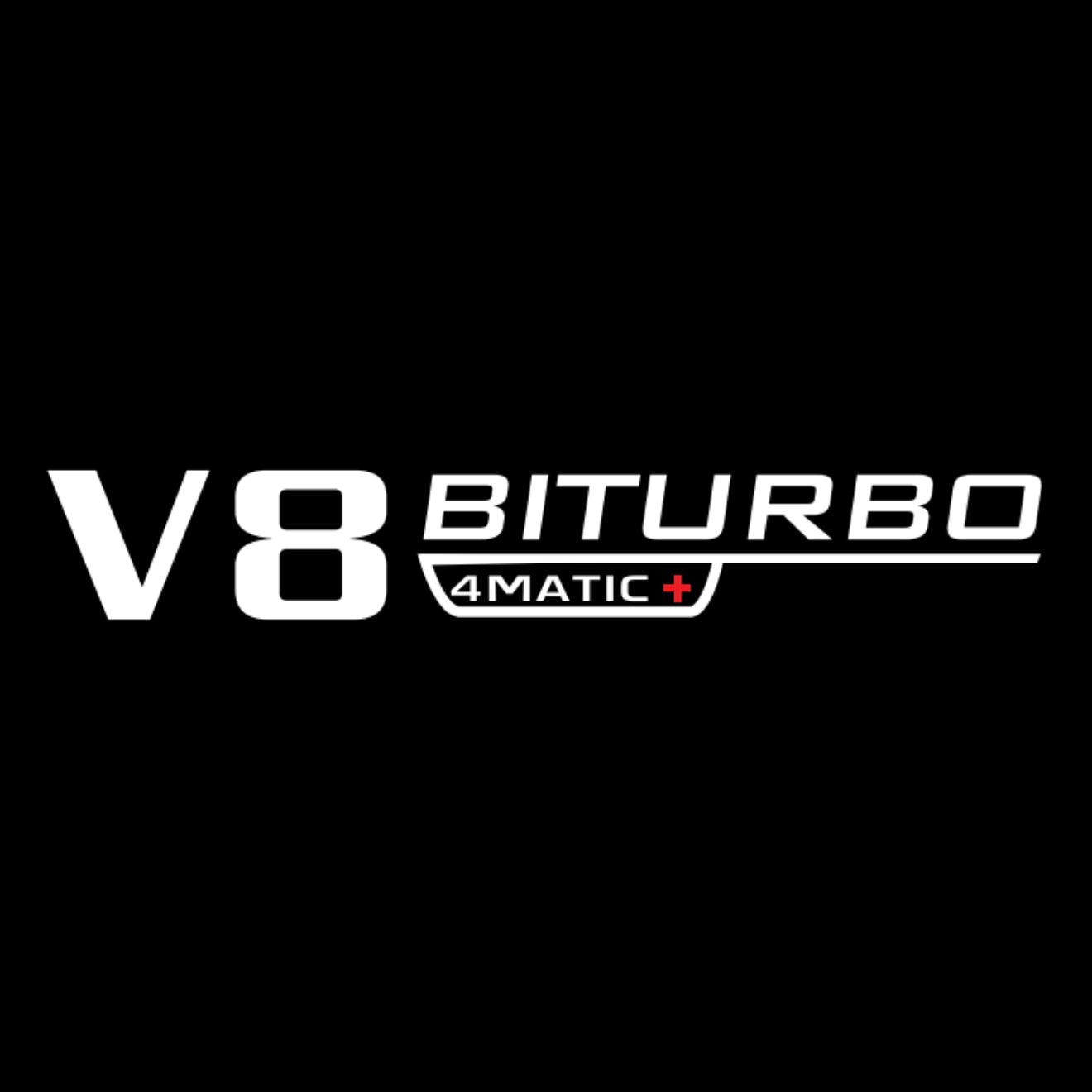 MERCEDES BENZ V8 LOGO PROJECTOT LIGHTS Nr.22 (quantità 1 = 1 set/2 luci porta)