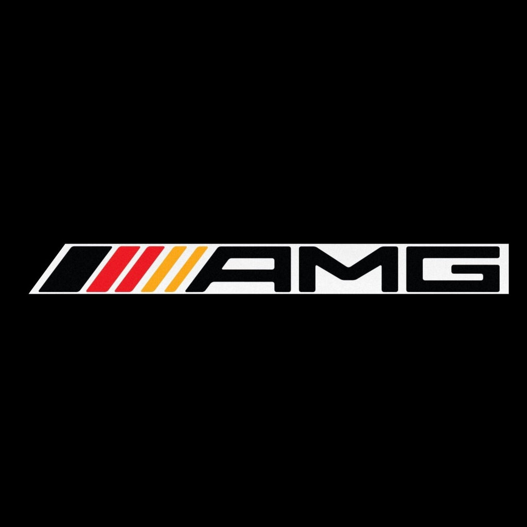 أضواء بروجكتور شعار MERCEDES BENZ AMG عدد 16 (الكمية 1 = 1 مجموعة / 2 أضواء باب)