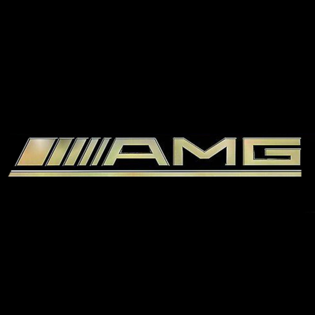 MERCEDES BENZ AMG LOGO PROJECTOT أضواء Nr.13 (كمية 1 = 1 مجموعات / 2 أضواء الباب)