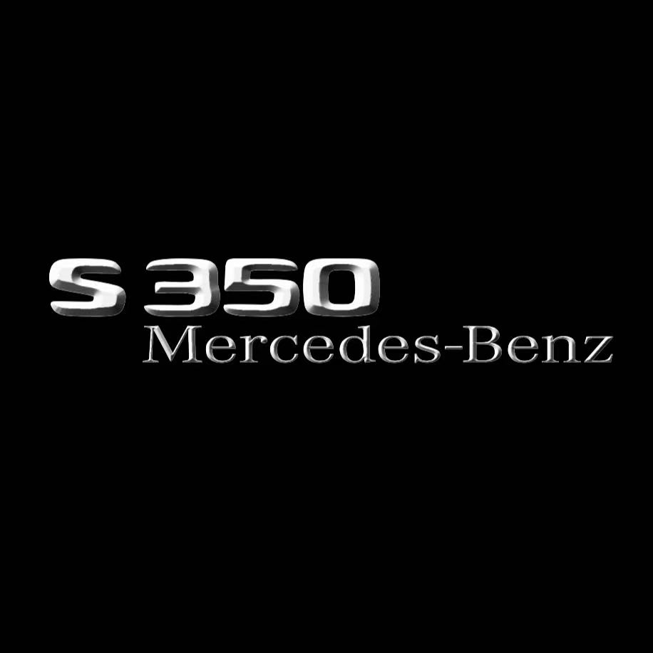MERCEDES BENZ LOGO PROJECTOT LIGHTS Nr.03 (Menge 1 = 1 Sätze/2 Türleuchten)