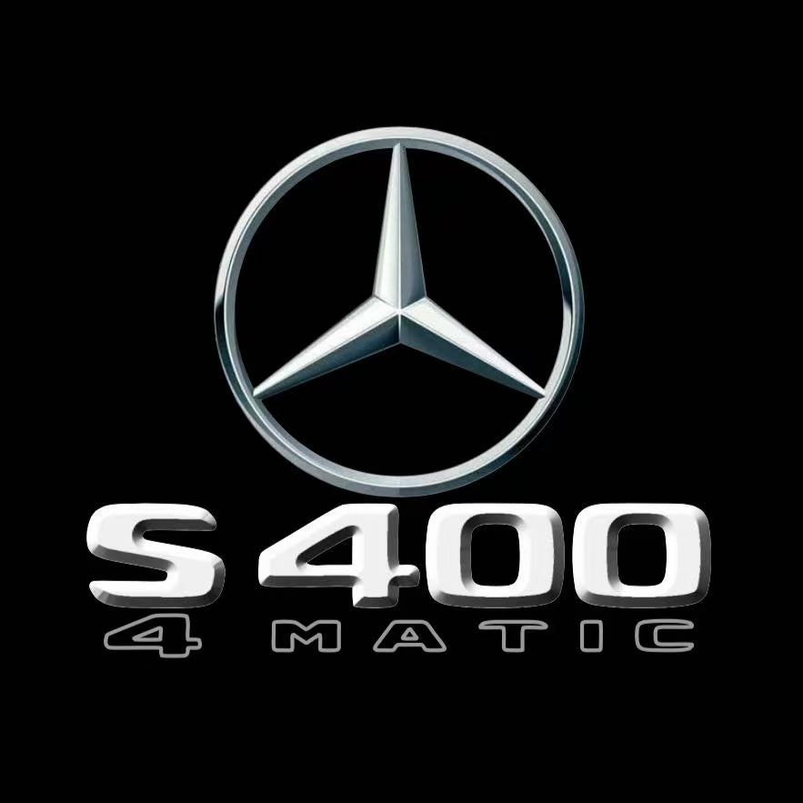 MERCEDES BENZ LOGO PROJECTOT LIGHTS Nr.03 (Menge 1 = 1 Sätze/2 Türleuchten)