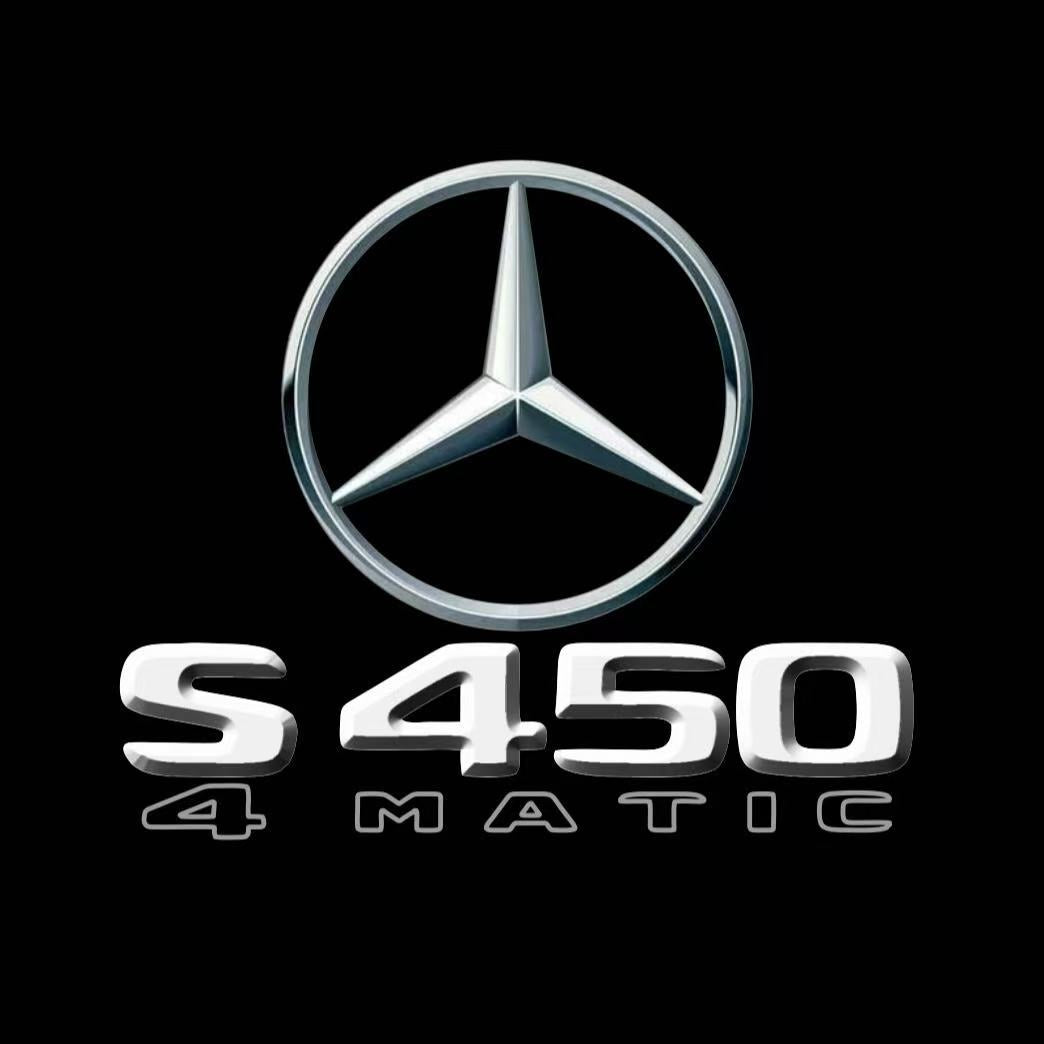 MERCEDES BENZ LOGO PROJECTOT LIGHTS Nr.03 (Menge 1 = 1 Sätze/2 Türleuchten)