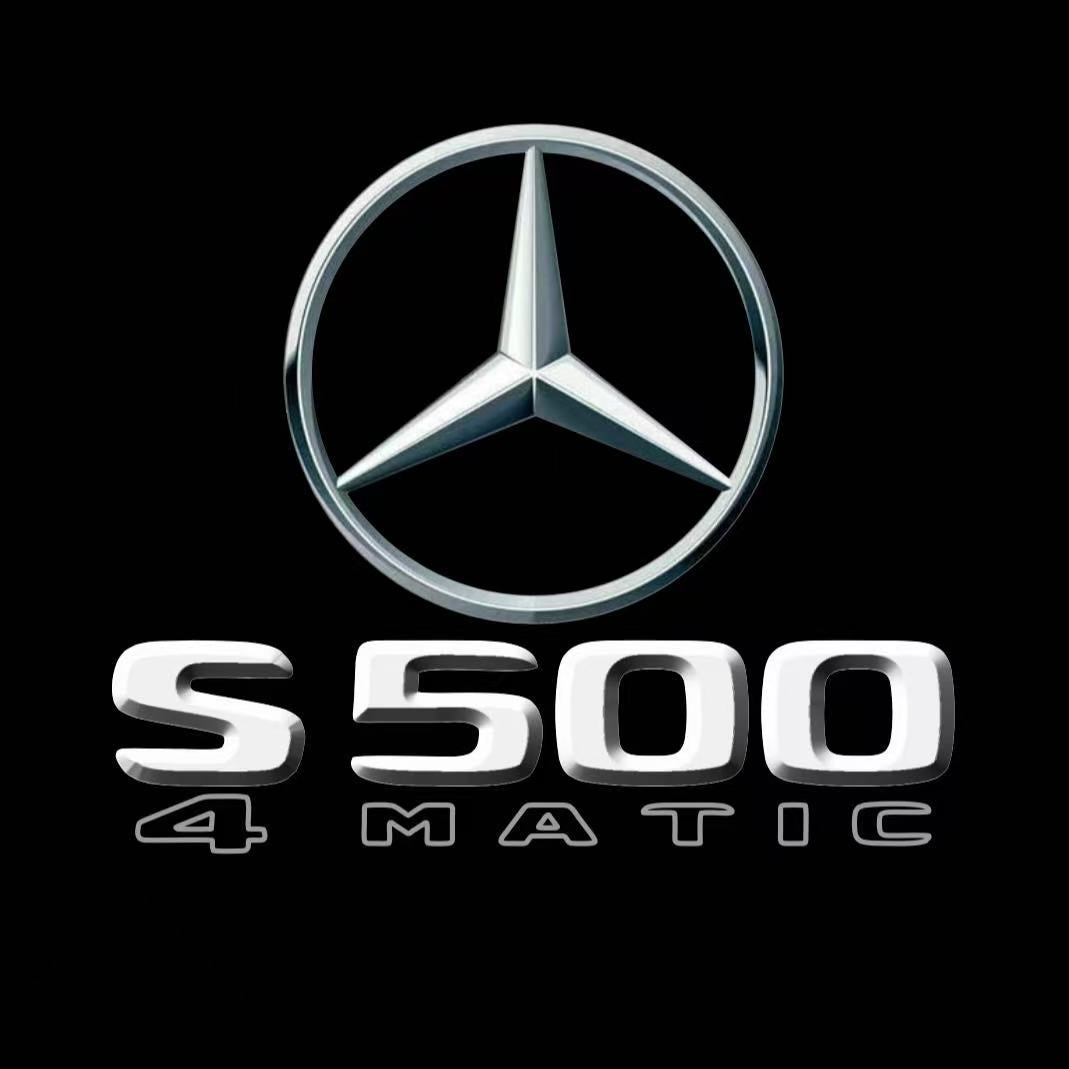 MERCEDES BENZ LOGO PROJECTOT LIGHTS Nr.03 (Menge 1 = 1 Sätze/2 Türleuchten)
