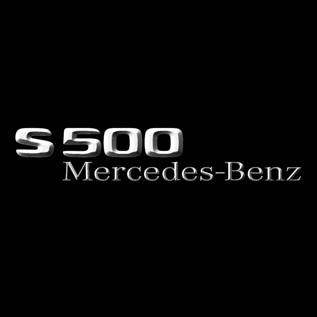 MERCEDES BENZ LOGO PROJECTOT LIGHTS Nr.03 (Menge 1 = 1 Sätze/2 Türleuchten)
