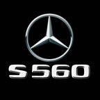 أضواء بروجكتور شعار MERCEDES BENZ رقم 03 (الكمية 1 = 1 مجموعة / 2 أضواء باب)