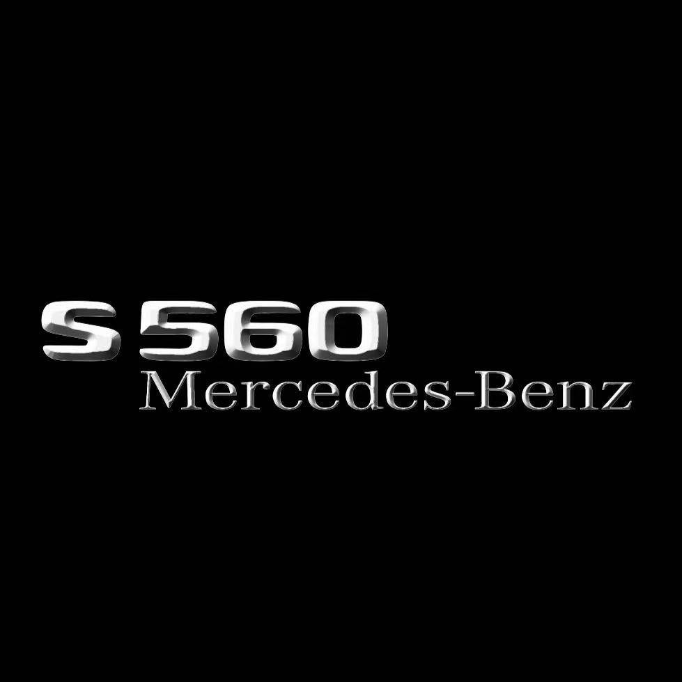 MERCEDES BENZ LOGO PROJECTOT LIGHTS Nr.03 (Menge 1 = 1 Sätze/2 Türleuchten)