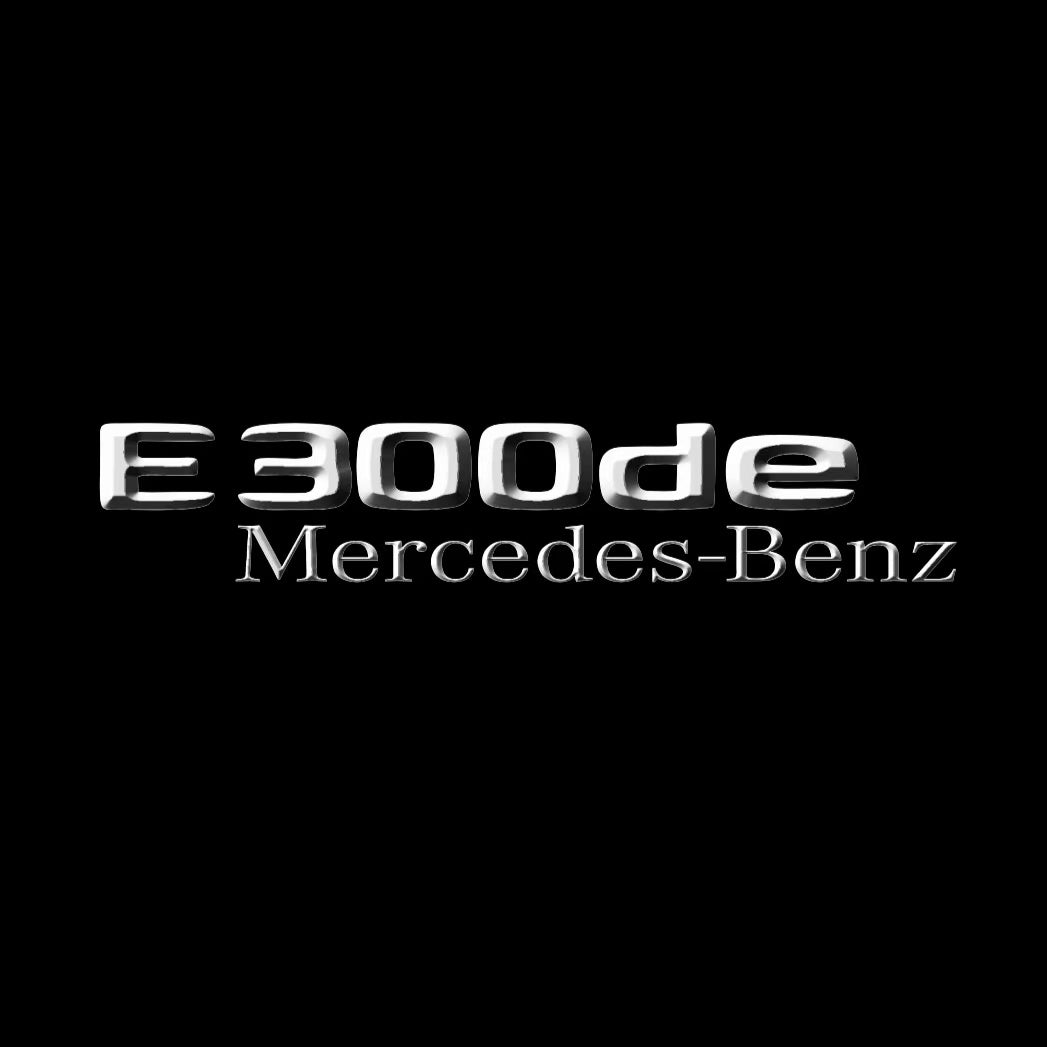 MERCEDES BENZ LOGO PROJECTOT LIGHTS Nr.03 (Menge 1 = 1 Sätze/2 Türleuchten)