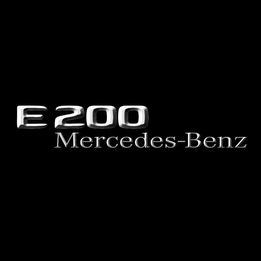 MERCEDES BENZ LOGO PROJECTOT LIGHTS Nr.03 (Menge 1 = 1 Sätze/2 Türleuchten)