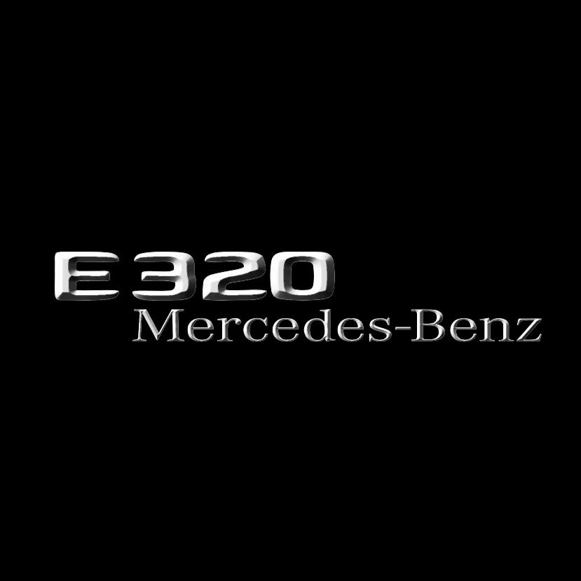 MERCEDES BENZ LOGO PROJECTOT LIGHTS Nr.03 (Menge 1 = 1 Sätze/2 Türleuchten)
