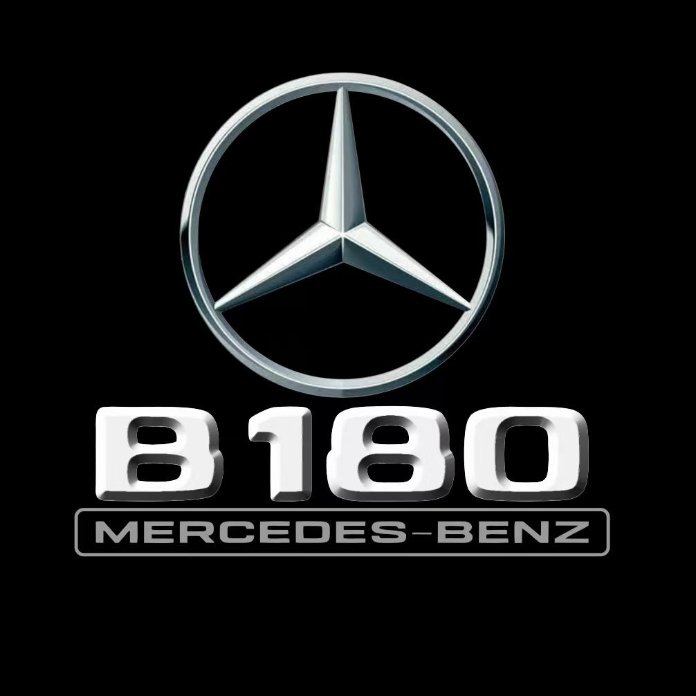LUCI PROIETTORI LOGO MERCEDES BENZ Nr.03 (quantità 1 = 1 set / 2 luci porta)