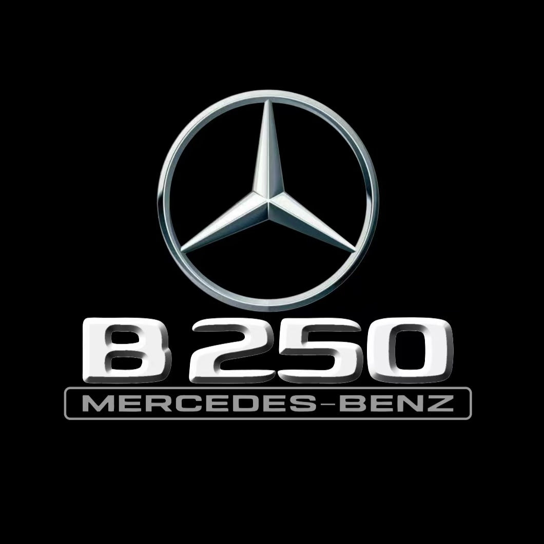 LUCI PROIETTORI LOGO MERCEDES BENZ Nr.03 (quantità 1 = 1 set / 2 luci porta)