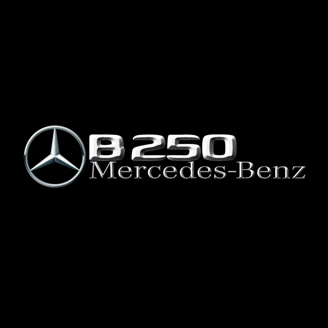 LUCI PROIETTORI LOGO MERCEDES BENZ Nr.03 (quantità 1 = 1 set / 2 luci porta)