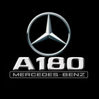 أضواء بروجكتور شعار MERCEDES BENZ رقم 03 (الكمية 1 = 1 مجموعة / 2 أضواء باب)