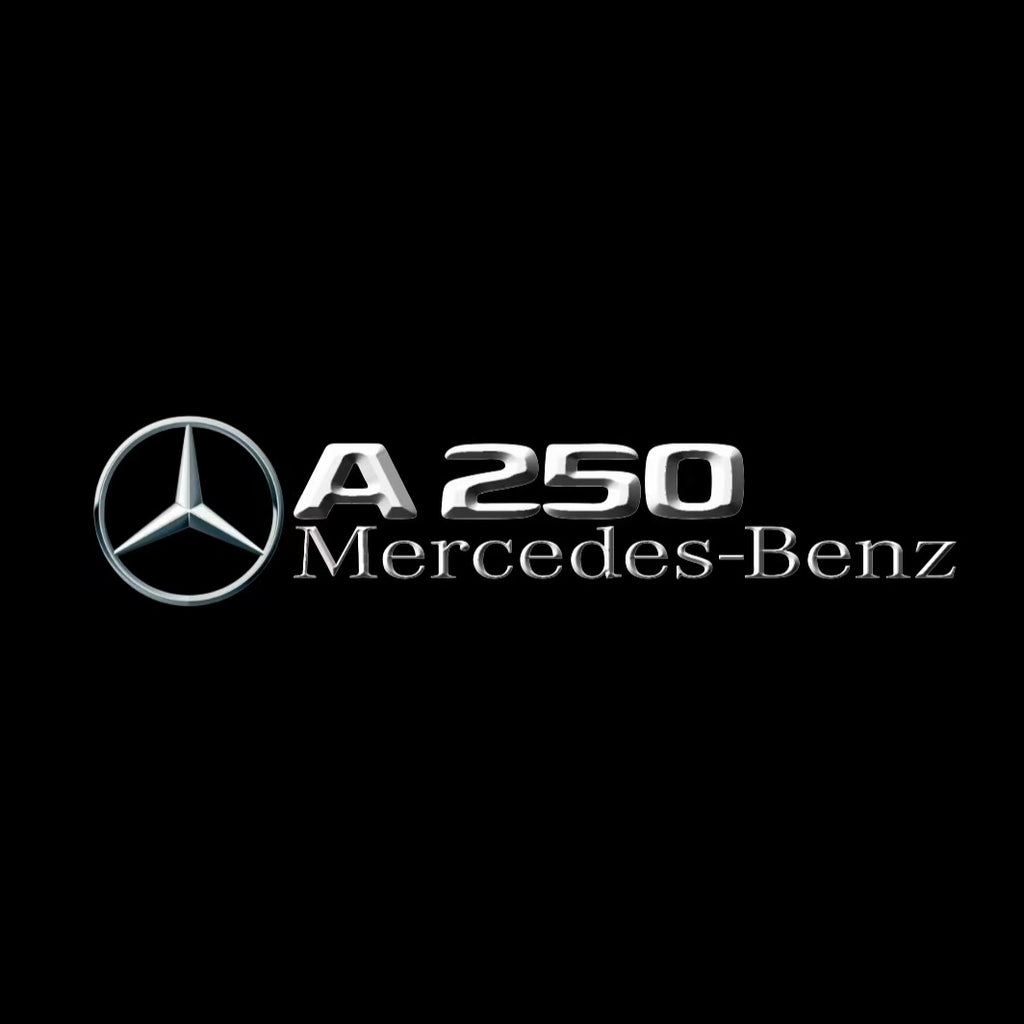 أضواء بروجكتور شعار MERCEDES BENZ رقم 03 (الكمية 1 = 1 مجموعة / 2 أضواء باب)