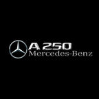 أضواء بروجكتور شعار MERCEDES BENZ رقم 03 (الكمية 1 = 1 مجموعة / 2 أضواء باب)