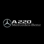 MERCEDES BENZ LOGO PROJECTOT LIGHTS Nr.03 (cantidad 1 = 1 juego/2 luces de puerta)