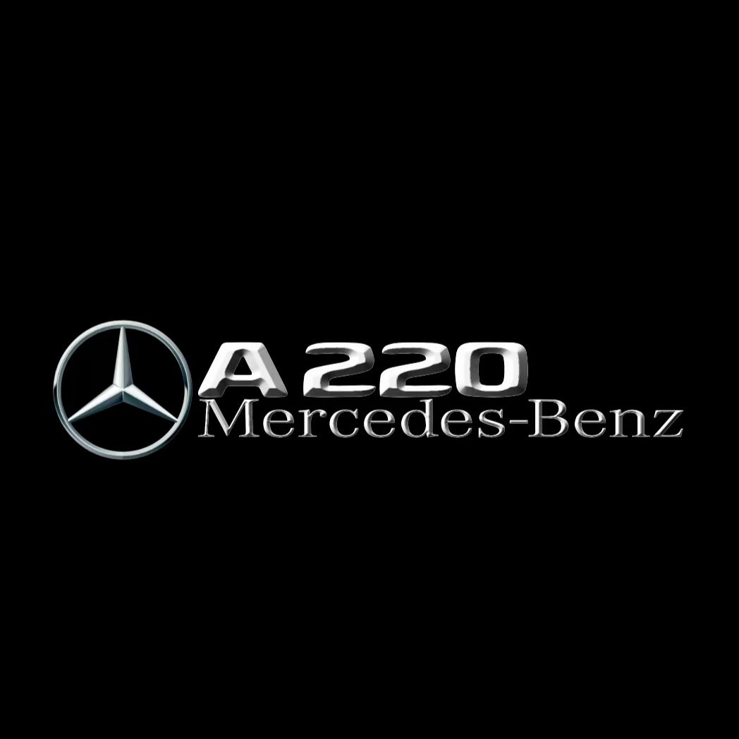 MERCEDES BENZ LOGO PROJECTOT LIGHTS Nr.03 (Menge 1 = 1 Sätze/2 Türleuchten)