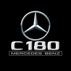 MERCEDES BENZ LOGO PROJECTOT LIGHTS Nr.03 (Menge 1 = 1 Sätze/2 Türleuchten)